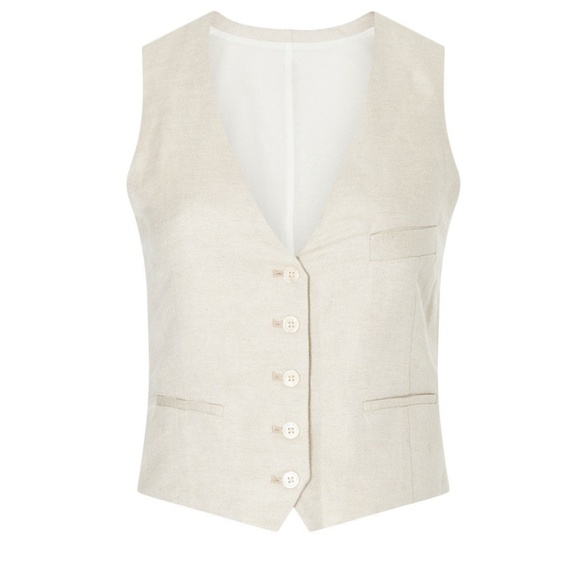 Rosetta Getty cropped vest pantsuit - Picture 2 of 4